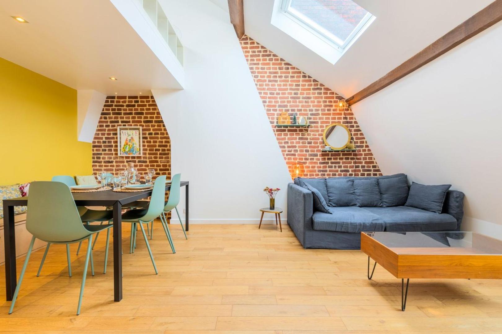 Ferienwohnung Charming Bright Flat In Vieux Lille. Exterior foto