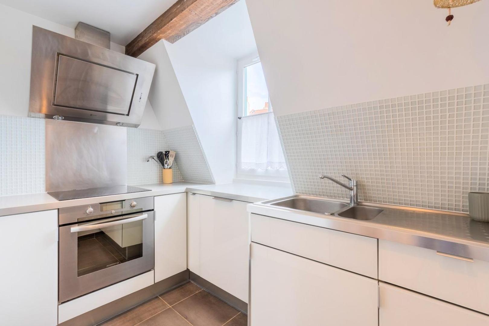 Ferienwohnung Charming Bright Flat In Vieux Lille. Exterior foto